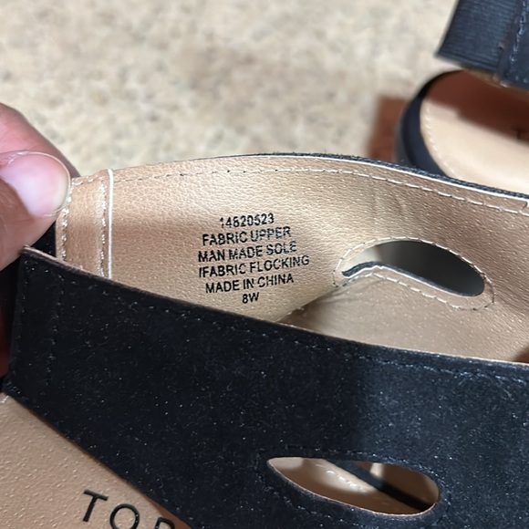 Torrid sandal sz 8 wide - Picture 6 of 8